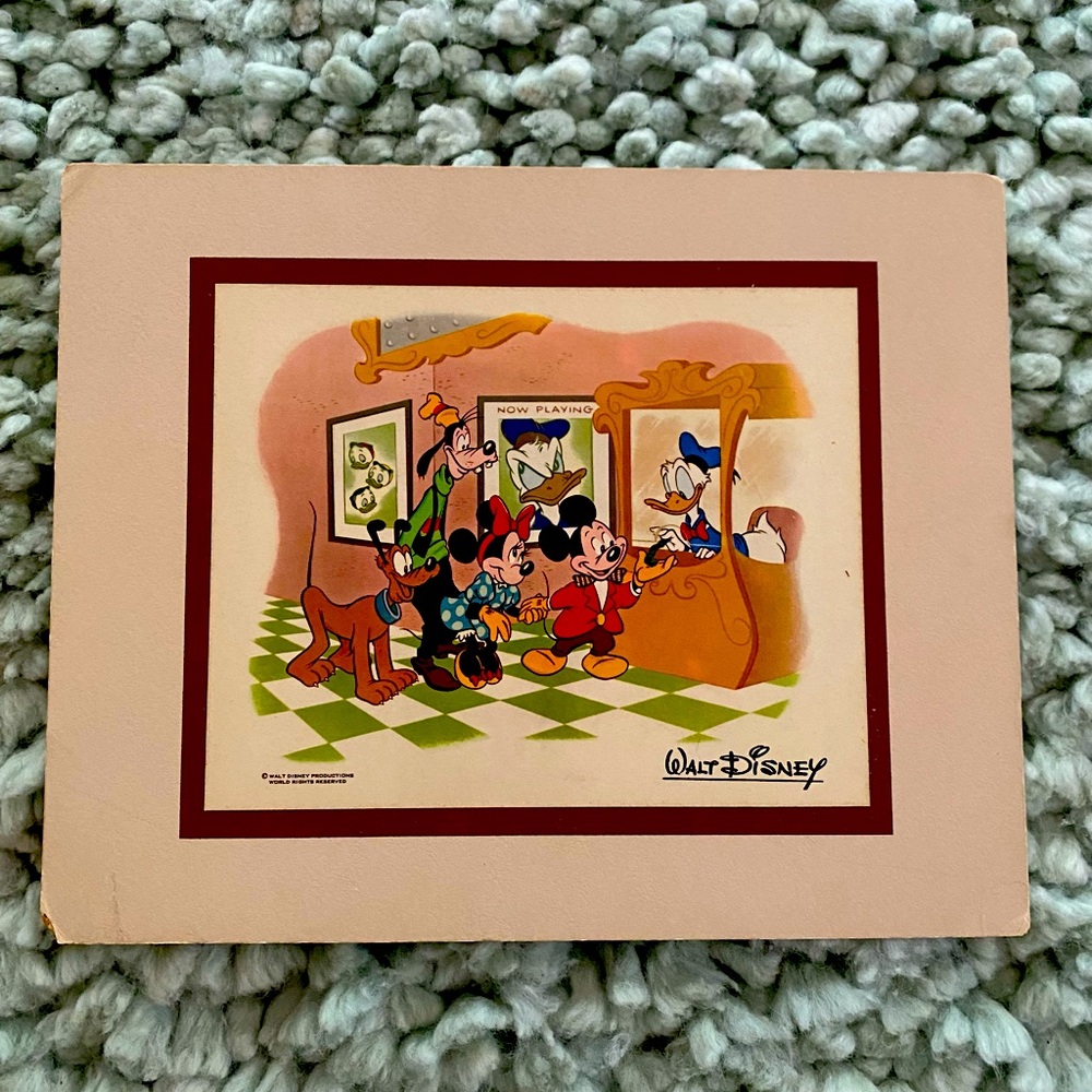 Rare Vintage (1940s) Disney Print